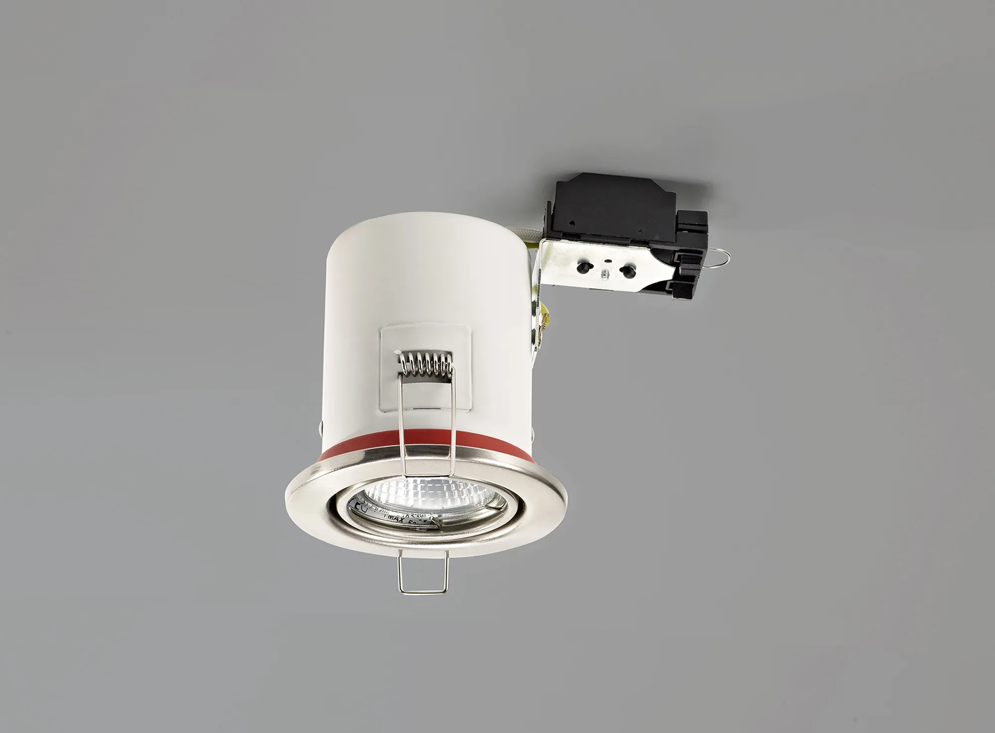 Agni Adjustable Fire Rated Downlight Satin Nickel D0441  Deco Agni